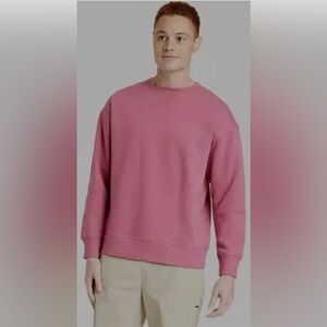•ALL IN MOTION•MAUVE LONG SLEEVE CREWNECK SWEATERSHIRT SIZE SMALL EUC
